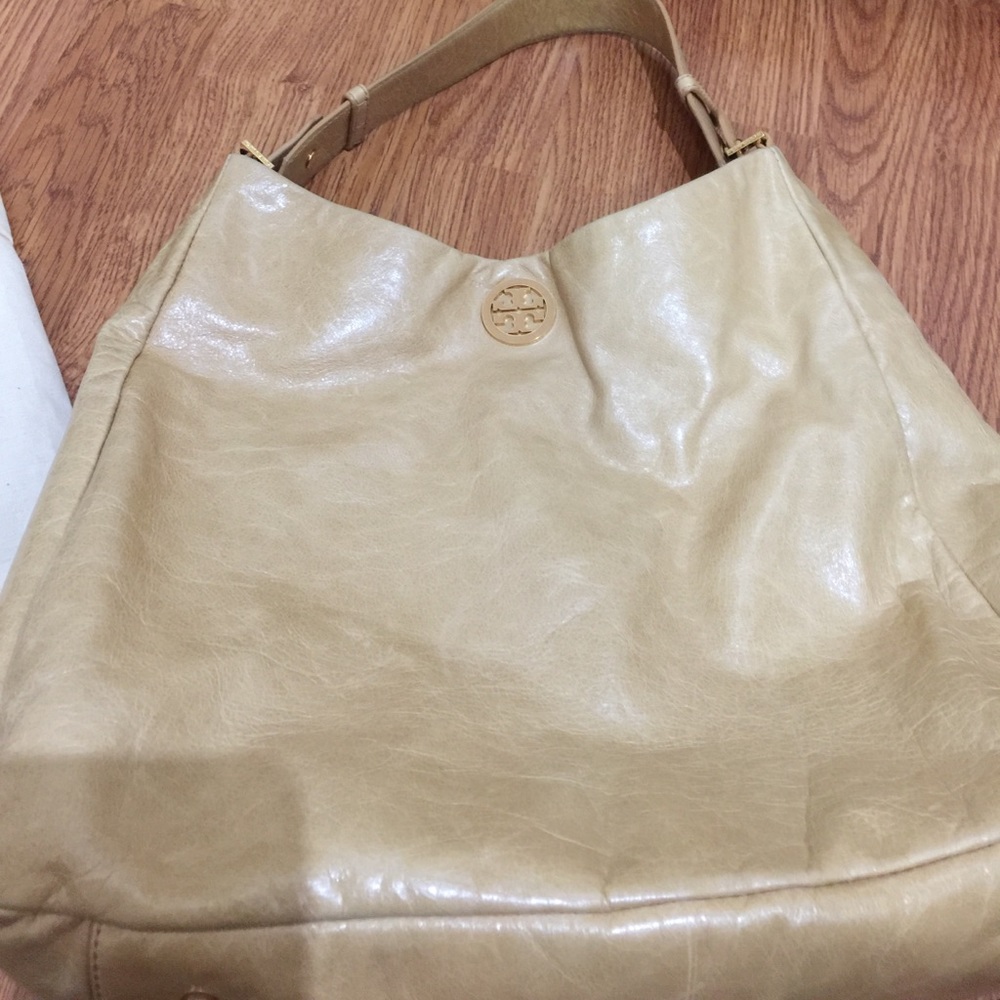 Tory Burch Dena Leather Hobo - Picture 5 of 8