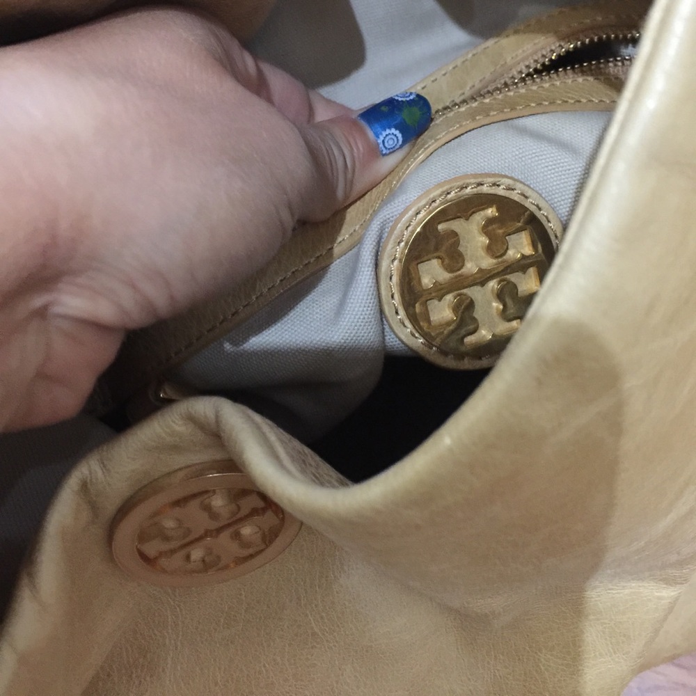 Tory Burch Dena Leather Hobo - Picture 7 of 8