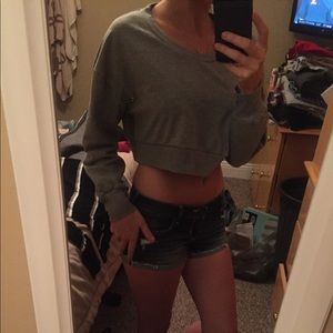 Crop top long sleeve cute shirt!