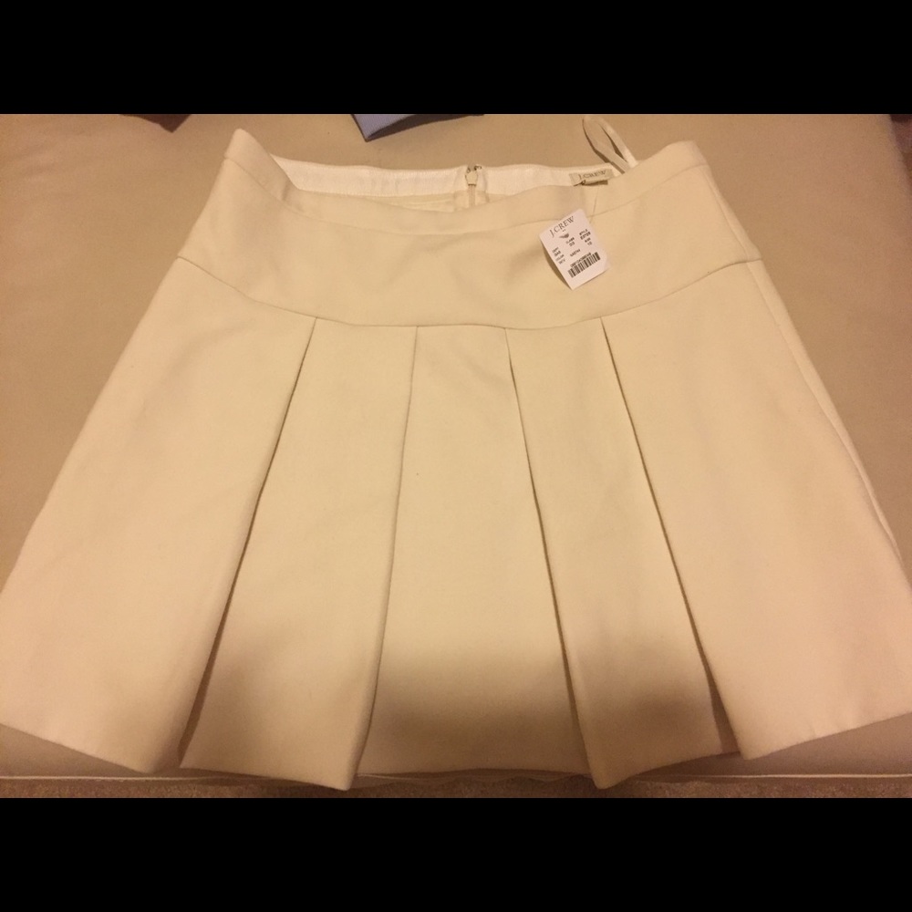 Jcrew skirt 10 cream
