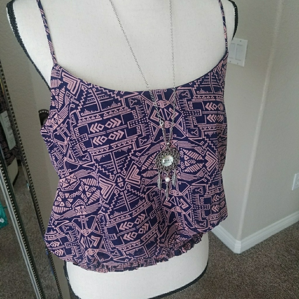 Cute loose tank top