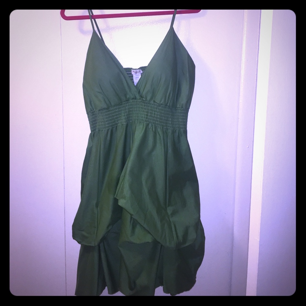 🍸Green Bubble Dress Wear 3-ways! Fits XL-3XL
