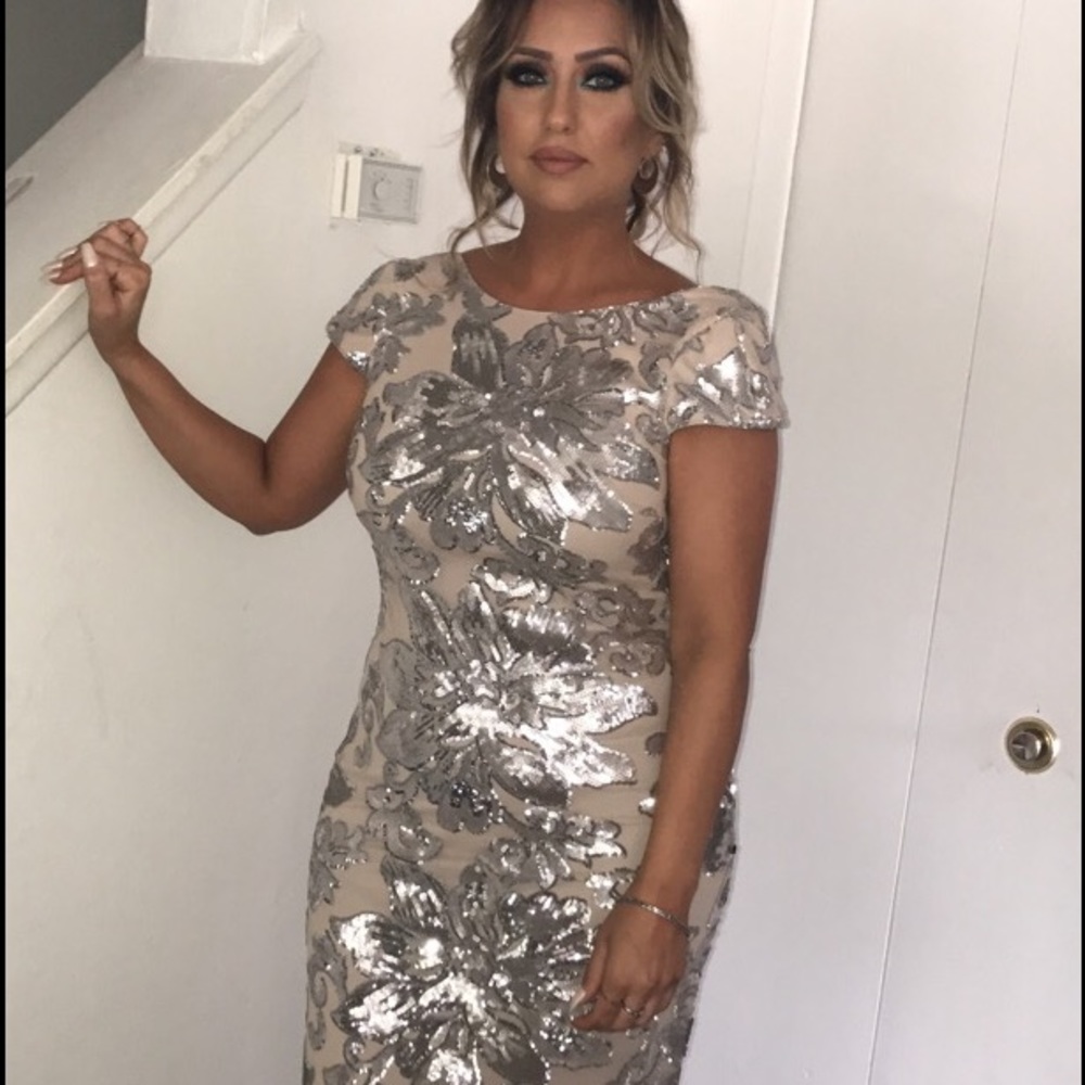Silver dress