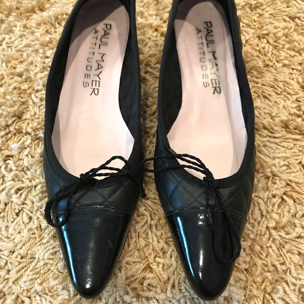 Black Paul Mayer heels