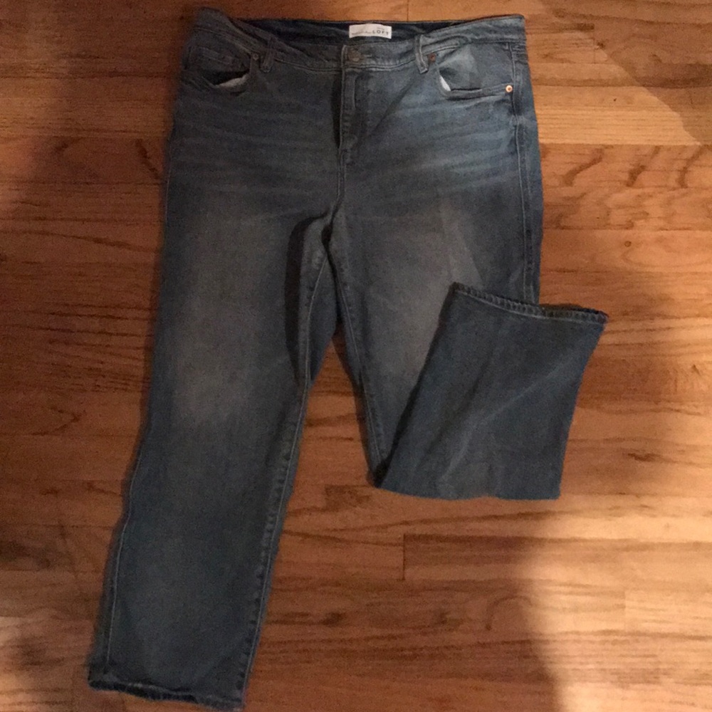 NWT Loft Cropped Jeans