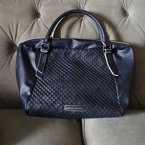 Armani Exchange black satchel