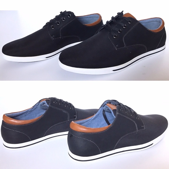 Temp OOS 'Salvatore' Fashion Sneakers GAMO BLACK - Picture 2 of 3