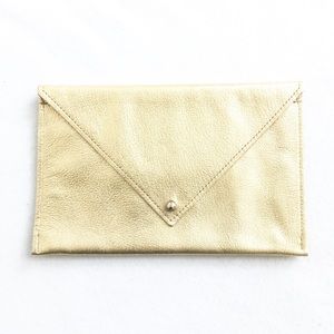 Clare Vivier "La Pochette" Gold