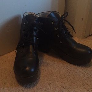 Ankle boot heels