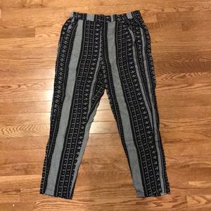 Patterned pants from Forever 21