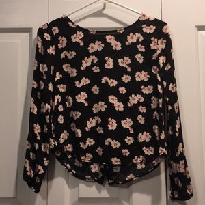 forever 21 floral blouse