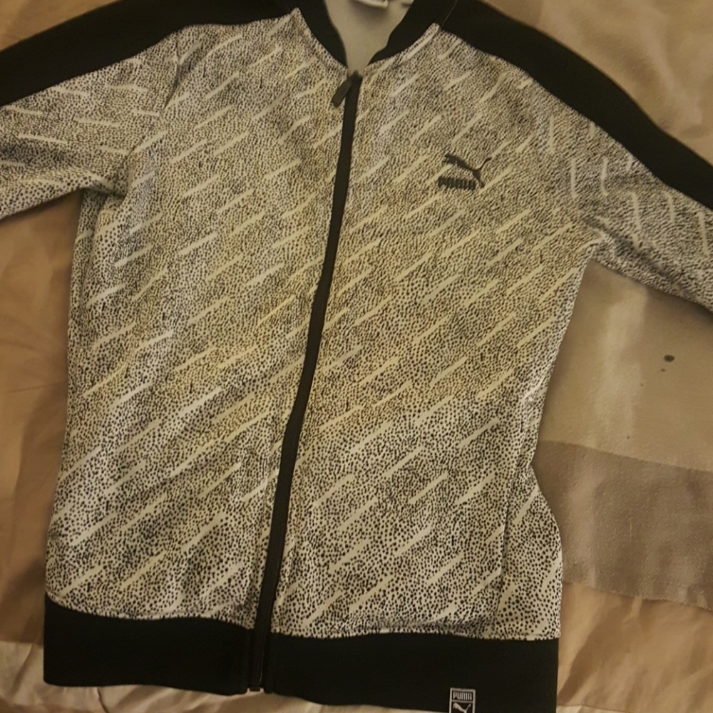 Puma zip up sweater/jacket