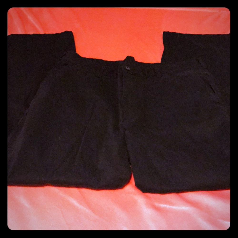 Men's Black Dress Slacks Size 38x30