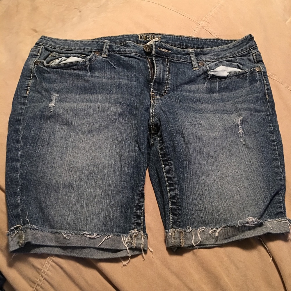Jean shorts