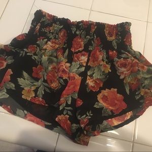 Forever 21 Floral shorts