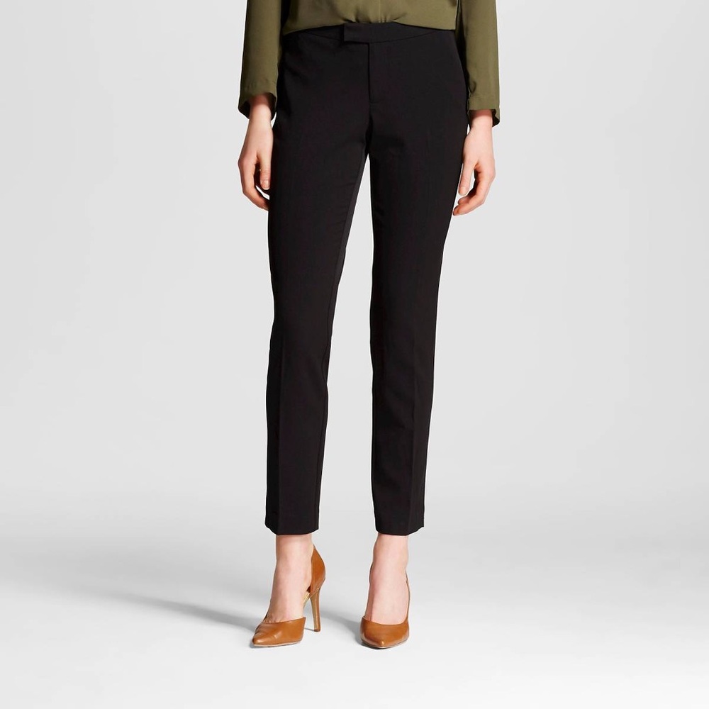 Black Ankle Fit Pants