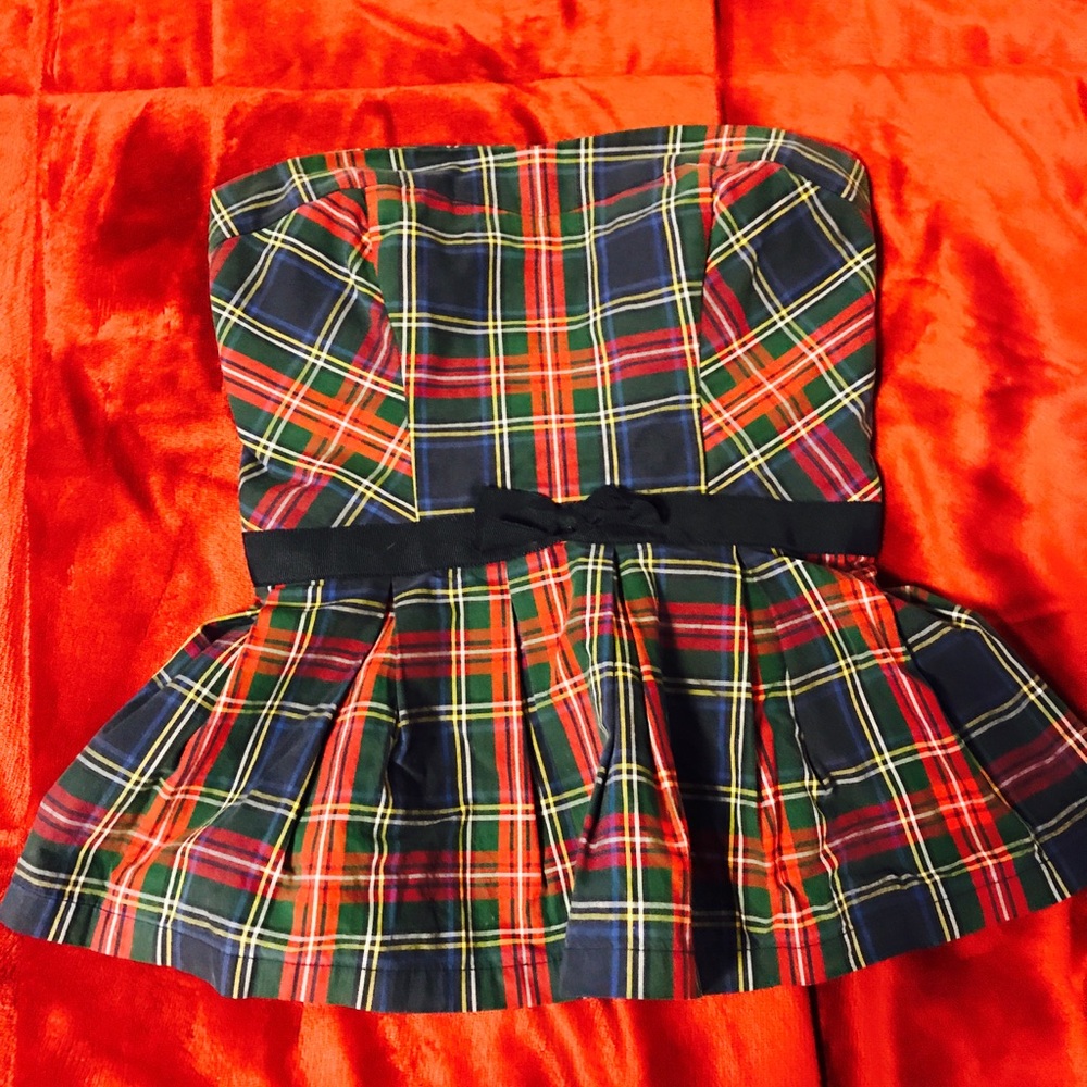 Abercrombie & Fitch Plaid Top