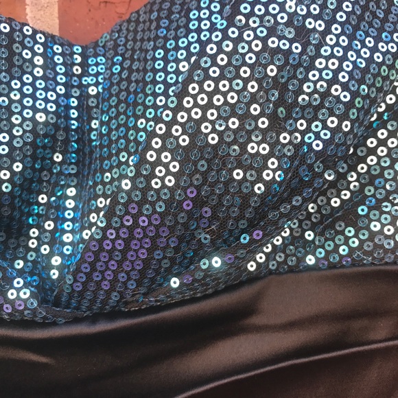 💖 Homecoming Dance Semi Formal Dress 3 Black - Picture 2 of 4