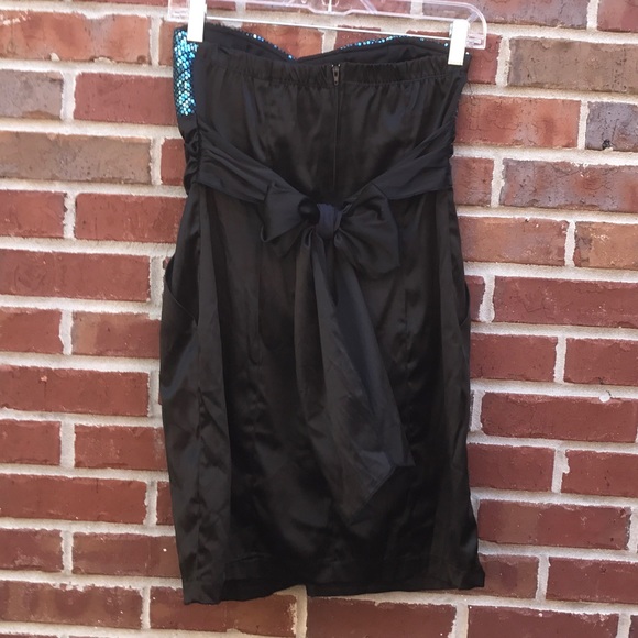 💖 Homecoming Dance Semi Formal Dress 3 Black - Picture 4 of 4