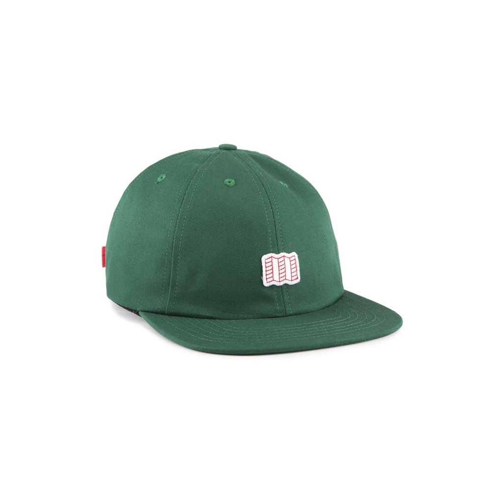 Topo Designs Mini Map Hat, Emerald. Made in USA