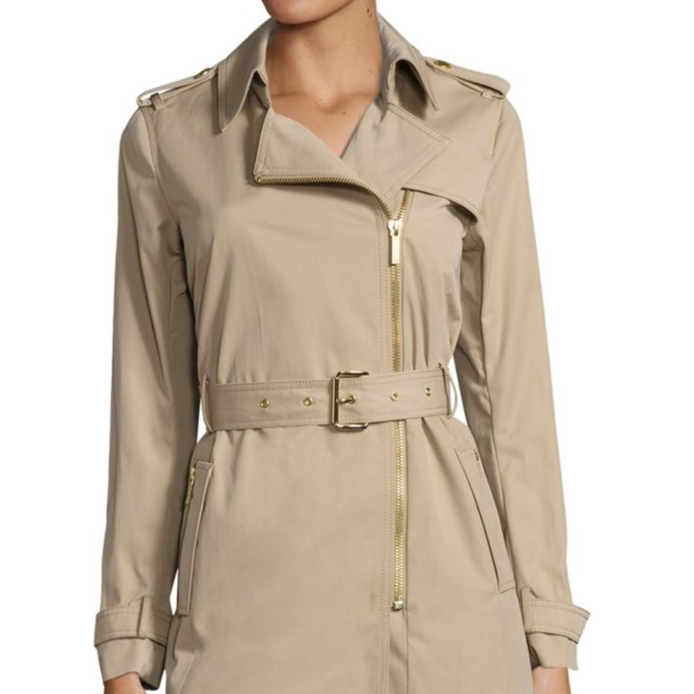 Sale 🔥New Michael Kors Zip-up Trench Coat