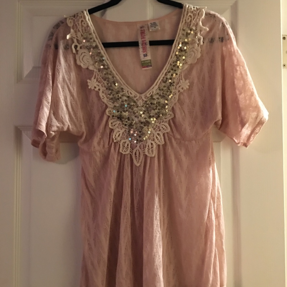 Blush Pink Top