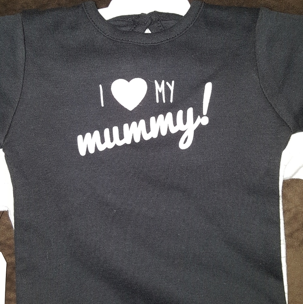 Halloween Long Sleeved Baby Bodysuits, NEW! 0-3M