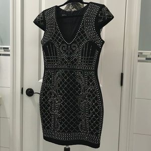 Bebe embellished dress
