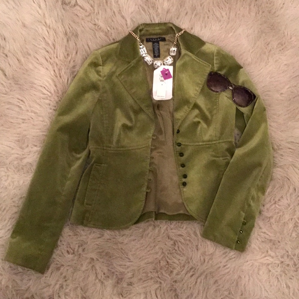 Laundry by Shelli Segal velvet blazer