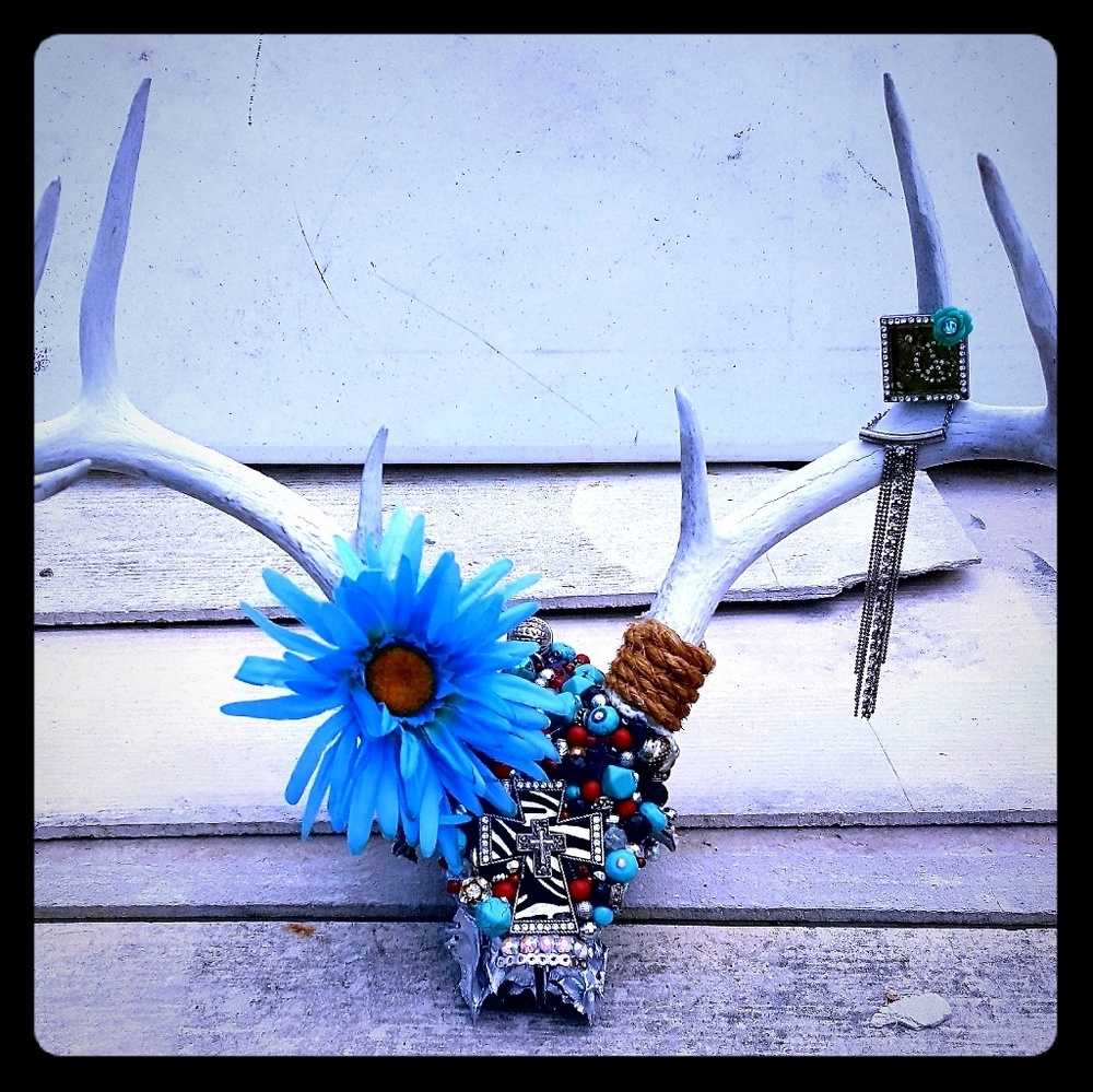 Deer skull