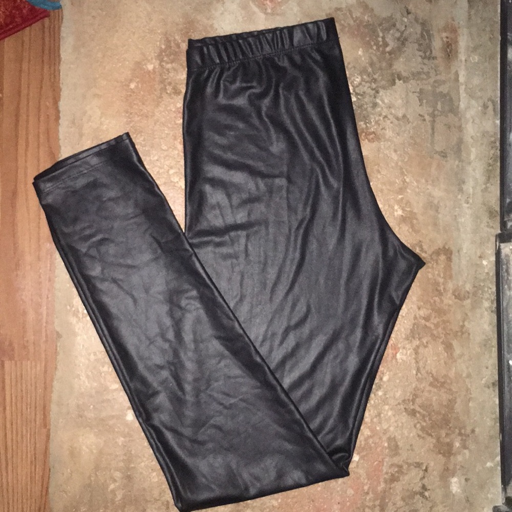 Faux Leather Leggings