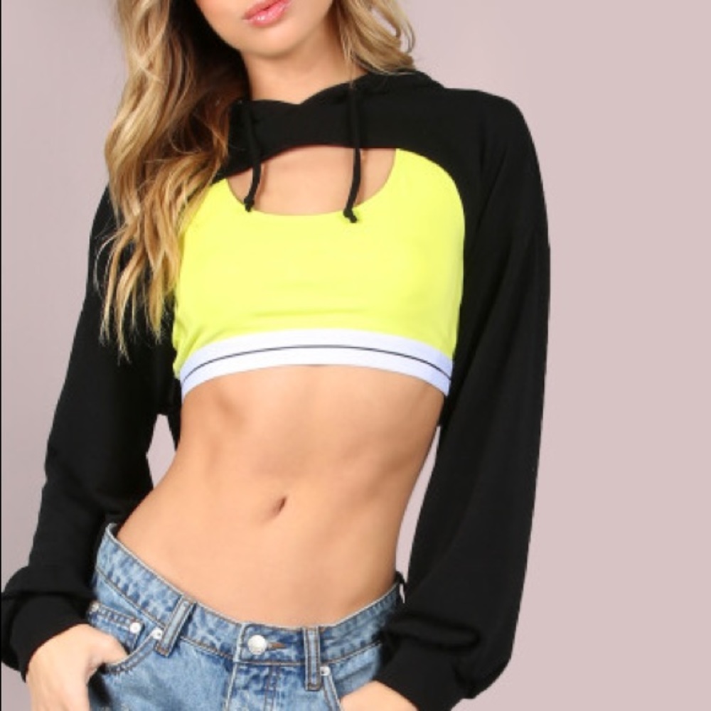 Open Bust hoodie