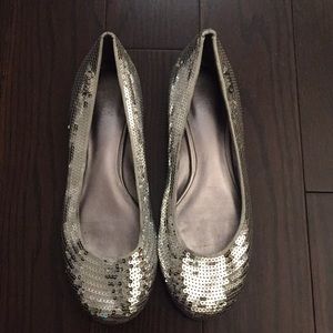 Coach Sequin Flats