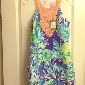 Lilly Pulitzer Pearl Shift Wade & Sea NWT 6