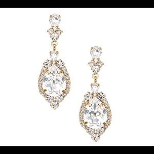 Bridal earrings (gold)