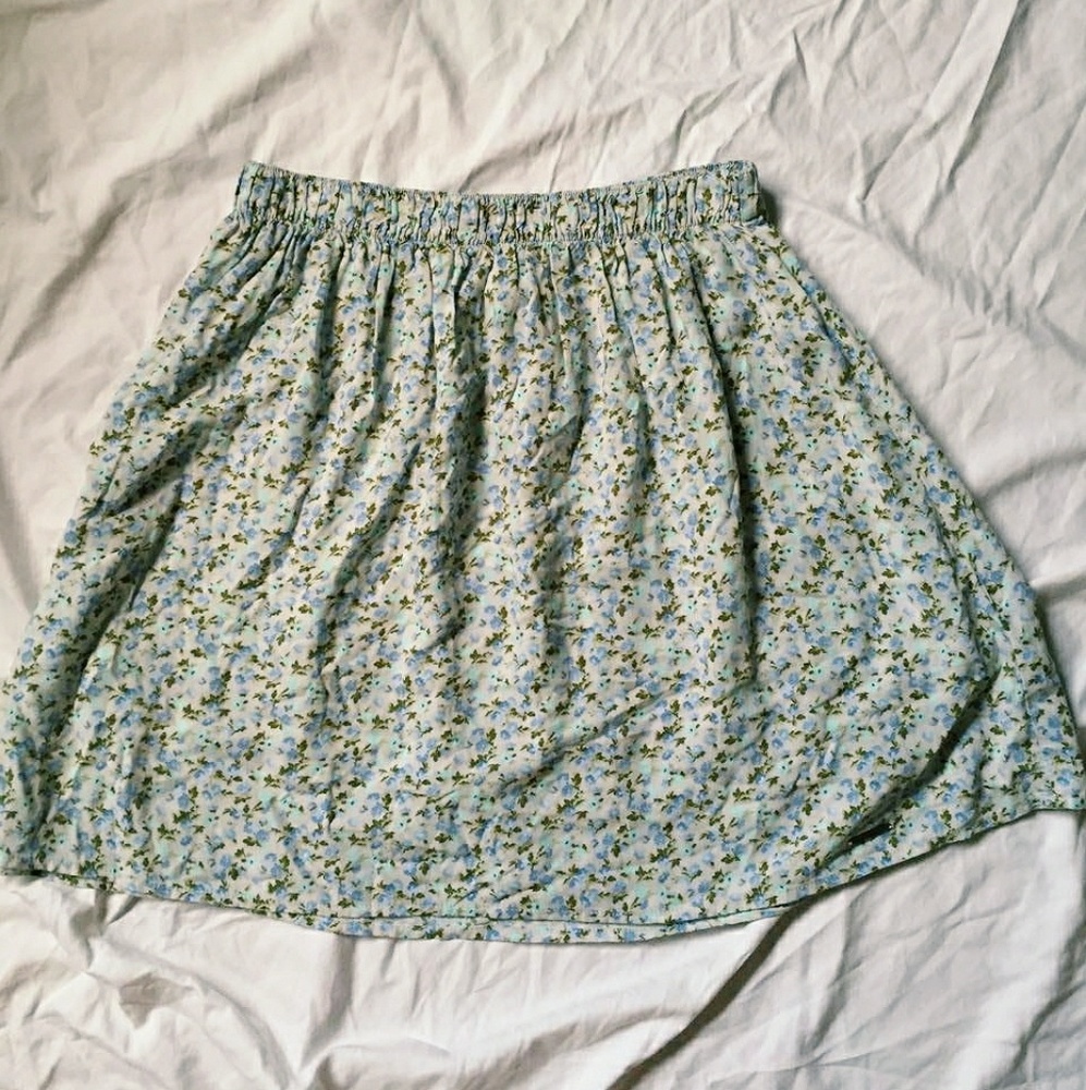 Abercrombie & Fitch floral skirt