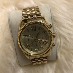 Michael Kors Women's 'Lexington' Gold Watch