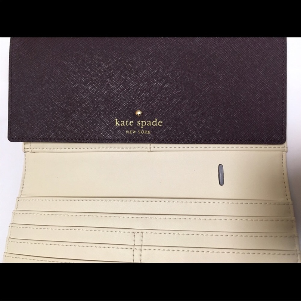⬇️Continental Kate Spade Wallet  ♠️ NWOT