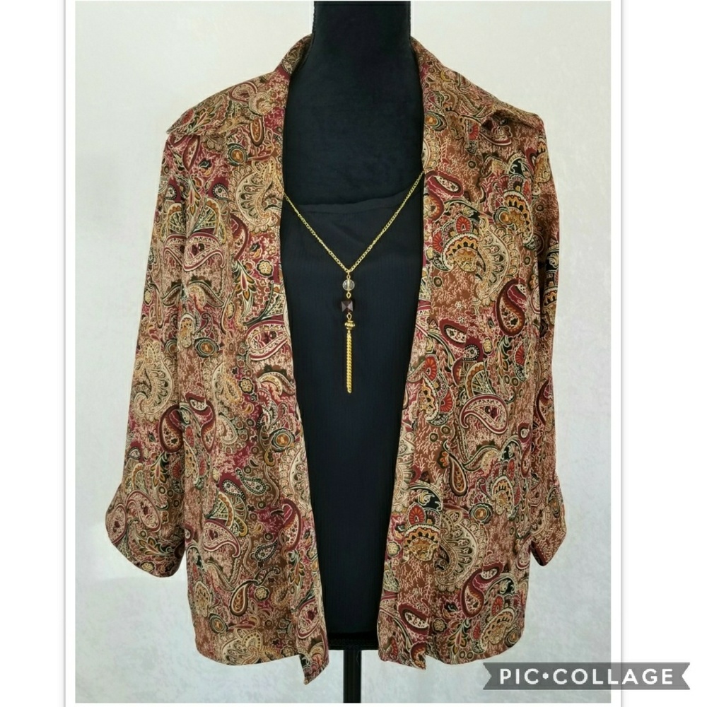 ❤ NWOT Notations 2-Fer Twinset Top