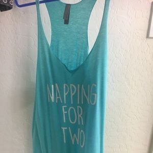 Napping for Two Pregnancy Announcement Tank Top