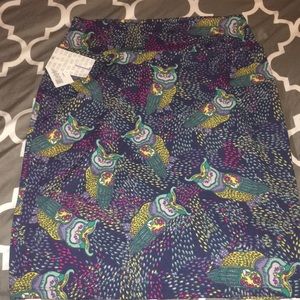 Large Lularoe Cassie NWT Owl Print!!!