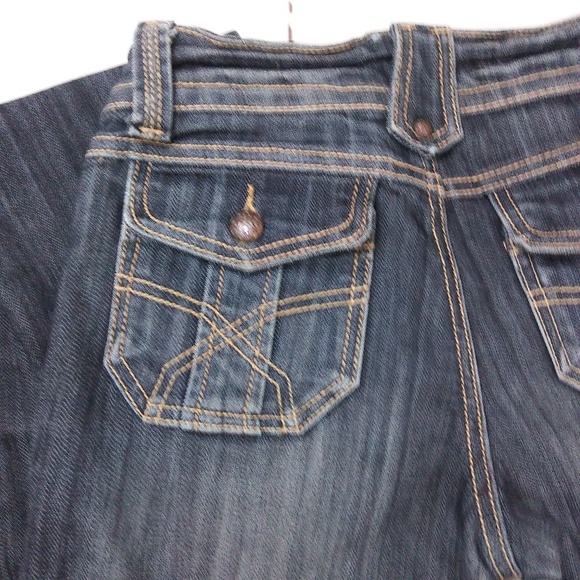 ANGEL GARDEN low-rise  skinny dark jeans  size 26 - Picture 6 of 7