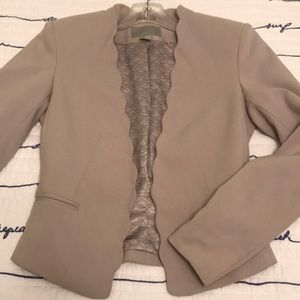 H&M scalloped blazer