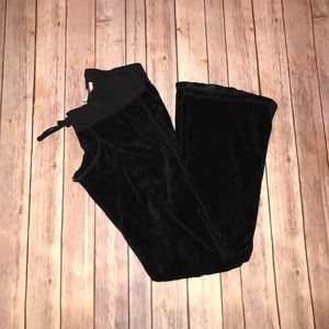 Black juicy sweatpants