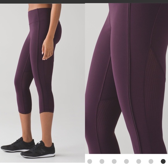 lululemon athletica Pants - RARE! PRICE FIRM! Lulu🍋 Deep Breath crop