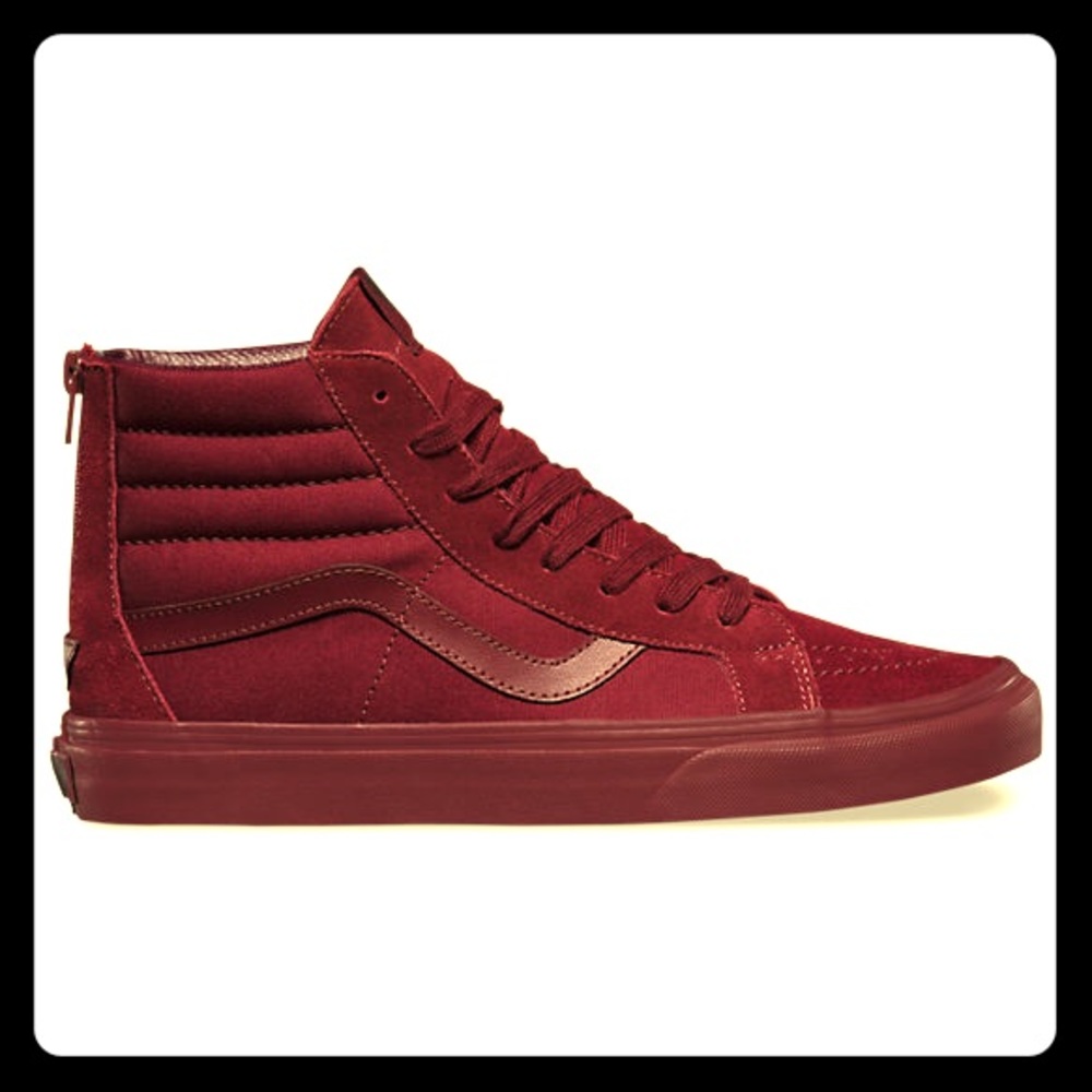 Maroon Vans