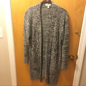Dressbarn open front cardigan sz XL