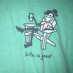 Brand new Life is Good shirt