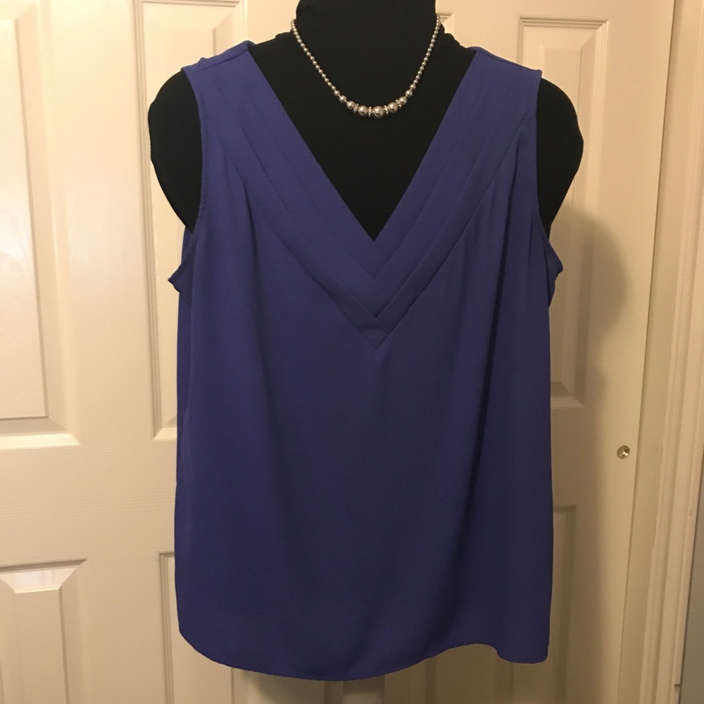 Worthington career top  XL  Blue