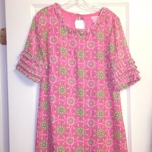 Lilly Pulitzer Ruffle Sleeve Dress 6